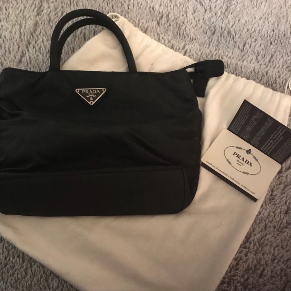 Auth prada small bag